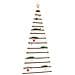 Albero Di Natale Da Parete Con Stella 100x210 Cm Ramo Naturale - Foto miniatura 1