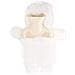 Borsa Dell'acqua Calda In Peluche Rimovibile Da 750 Ml Teddy Bear, Bianco - Foto miniatura 4