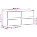 Mobile TV a Parete con Luci LED Rovere Fumo 100x31x45 cm - Foto miniatura 8