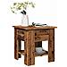 Tavolino Da Salotto Legno Antico 40x40x42 Cm Legno Multistrato - Foto miniatura 1