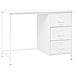 Lusso Casadino -  Scrivania Industriale Con Cassetti Bianca 105x52x75 Cm Acciaio - Foto miniatura 2