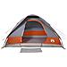 Tenda da Campeggio a Cupola 2 Persone Grigio e Arancione - Foto miniatura 5