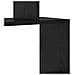 Mobile per Libri Rovere Nero 70x24x193.5 cm Legno Ingegnerizzato - Foto miniatura 8