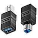 Adattatore Usb 3.0 Da B Maschio (m) A A Femmina (usb-f) - Confezione Da 2 - Foto miniatura 1