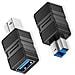 Adattatore Usb 3.0 Da B Maschio (m) A A Femmina (usb-f) - Confezione Da 2 - Foto miniatura 2