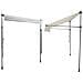 Tenda Da Balcone Chene 3 × 1,2 M - Tessuto Beige E Struttura Grigia - Foto miniatura 3