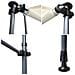 Tenda Da Balcone Chene 3 × 1,2 M - Tessuto Beige E Struttura Grigia - Foto miniatura 4