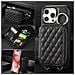 Elegante Custodia A Portafoglio In Pelle Pu Con Texture Lychee Compatibile Con Iphone 17 - Porta Carte A Tracolla Nera E Cavalletto - Foto miniatura 5