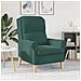 poltrona Verde scuro 76 x 94 x 102 cm Velluto - Foto miniatura 3
