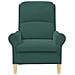 poltrona Verde scuro 76 x 94 x 102 cm Velluto - Foto miniatura 4