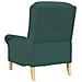poltrona Verde scuro 76 x 94 x 102 cm Velluto - Foto miniatura 6