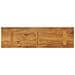 Piano per Tavolo 100x40x2,5cm Rettangolare Legno Massello Mango - Foto miniatura 5