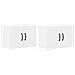 Armadi a pareti per cucina 2 pcs Bianco Lucido 60 x 31 x 40 cm - Foto miniatura 1