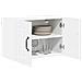 Armadi a pareti per cucina 2 pcs Bianco Lucido 60 x 31 x 40 cm - Foto miniatura 3