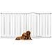 Bettacare Cancelletto Per Cani Extra Alto Con Parte Superiore Incurvata, 207cm - 216cm, Bianco Opaco, Extra Alto Con 100cm Di Altezza - Foto miniatura 1
