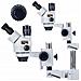 Mikroscopio Stereoscopico Trinoculare Jupiter Pro Msjp-t-sdms1 Con Illuminatore 56xled - Alta Qualità Ottica, Zoom 7x-45x, Uso Professionale - Foto miniatura 2