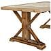 Tavolo In Legno Marrone 120,5x60,5x50,5h - Foto miniatura 8