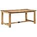 Tavolo da Pranzo 180x90x75 cm in Legno Massello di Mango - Foto miniatura 1