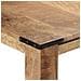 Tavolo da Pranzo 180x90x75 cm in Legno Massello di Mango - Foto miniatura 5