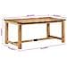 Tavolo da Pranzo 180x90x75 cm in Legno Massello di Mango - Foto miniatura 8