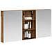 Set di Armadi da Bagno con lo scaffale 3 pcs 140 x 14,5 x 70 cm - Foto miniatura 3