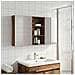 Set di Armadi da Bagno con lo scaffale 3 pcs 140 x 14,5 x 70 cm - Foto miniatura 4