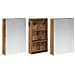 Set di Armadi da Bagno con lo scaffale 3 pcs 140 x 14,5 x 70 cm - Foto miniatura 5