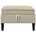 Pouf con Storage Sabbia Velluto - Foto miniatura 4
