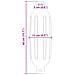 Fendini per barche 2 pz Ø 11 x 40 cm Nero PVC - Foto miniatura 7