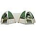 Tenda familiare con telo da pioggia resistente all'acqua Verde - Foto miniatura 4