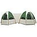 Tenda familiare con telo da pioggia resistente all'acqua Verde - Foto miniatura 5