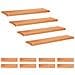 Tappeti per scale 12 pz 110 x 30 x 2 cm Vernice - Foto miniatura 1