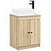 Set di mobili per il bagno Rovere Sonoma Legno ingegnerizzato - Foto miniatura 1