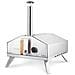 Forno a gas per pizza GINO440, 30,5x30,5 cm, Pietra in Cordierite, fino a 450°C, Porta e camino rimovibili, Termometro e Paletta incorporati - Foto miniatura 1