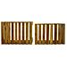 Cassetta Per Mele Set 2 Pz In Legno Massello Di Acacia - Foto miniatura 5
