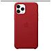 Custodia in Pelle (per iPhone 11 Pro) - Rosso - Foto miniatura 3