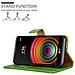 Custodia Compatibile Con Lg X Power In Verde Erbe - Coperchio Protettiva Con Chiusura Magnetica, Funzione Stand E Tasca Per Le Carte - Foto miniatura 2