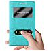Custodia Compatibile Con Samsung Galaxy S2 / S2 Plus In Turchese Menta - Coperchio Protettivo Con Chiusura Magnetica, Funzione Stand E 2 Finestre Di Visualizzazione - Foto miniatura 3