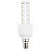 Lampadina Led Tubo T3 2u 6w Attacco E14 Luce Bianco Freddo 6400k No Fluorescente - Foto miniatura 1