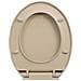 Tavoletta Wc A Chiusura Ammortizzata Beige Ovale - Foto miniatura 6