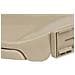 Tavoletta Wc A Chiusura Ammortizzata Beige Ovale - Foto miniatura 12