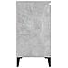 Credenza Grigio Cemento 104x35x70 cm in Legno Multistrato - Foto miniatura 6