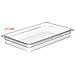 Bacinella Gastronorm Gn 1/1 Cm 53 X 32,5 In Policarbonato Qualità Professionale - H6.5 - Foto miniatura 2