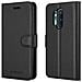 Custodia Compatibile Con Oneplus 8 Pro In Nero Carbone - Coperchio Protettiva Con Chiusura Magnetica, Funzione Stand E Tasca Per Le Carte - Foto miniatura 8