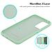 Custodia Compatibile Con Samsung Galaxy A52 4g / 5g In Liquid Verde Chiaro - Coperchio Protettivo In Silicone Tpu Flessibile - Foto miniatura 5