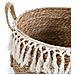 Set Di 3 Cestini Jula In Fibra Naturale Con Manici, Bianco /naturale - Foto miniatura 3