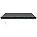 Tenda Sole Automatica Retrattile Antracite 4,5x3 m - Foto miniatura 5