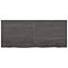 Piano Tavolo Marrone 120x50x (2-4) cm Rovere Massello Trattato - Foto miniatura 3