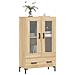 Credenza Rovere Sonoma 69,5x31x115 Cm In Legno Multistrato - Foto miniatura 3