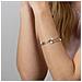 Midori Bangle Argento /perla Bianca - Foto miniatura 2